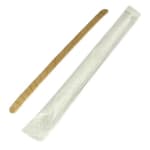 Wooden Coffee Stirrer, Individually Wrapped, 5.5in
